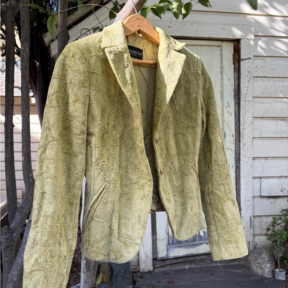 Estremo size 42 Olive Textured Jacket